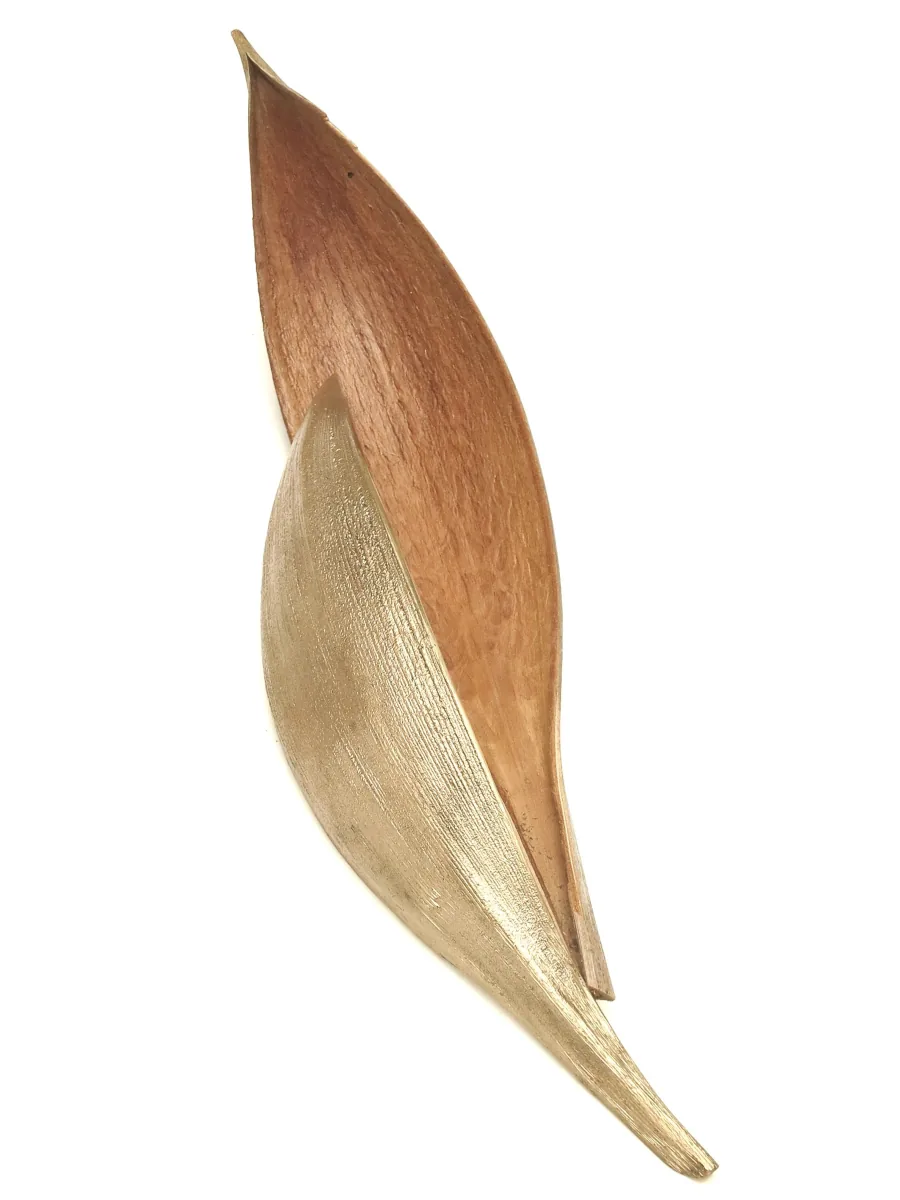 Escultura Capa Coco Bronze